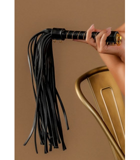 Флоггер TABOOM Studded Whip, черный, 54 см - No Taboo