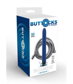 Набор для анального душа ToyJoy Buttocks The Cleaner Shower Set, 15 см - No Taboo