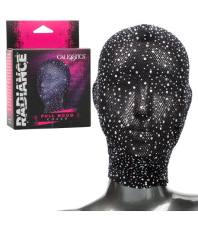 Маска БДСМ в сетку на все лицо CalExotics Radiance Full Hood Cover, черная, O/S - No Taboo