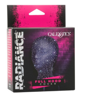 Маска БДСМ в сетку на все лицо CalExotics Radiance Full Hood Cover, черная, O/S - No Taboo