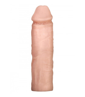 Насадка для збільшення члена NS Novelties Be Danny D Extension Enhancer, бежева, 20 х 5 см - No Taboo