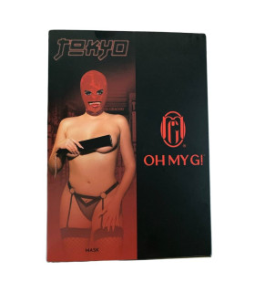 Маска БДСМ Oh My G Latex Mask, красная, O/S - No Taboo