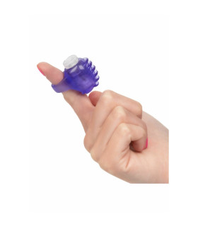 Вибратор на палец Calexotics Vibrating Finger Teaser, фиолетовый, 3.2 х 2 см - No Taboo