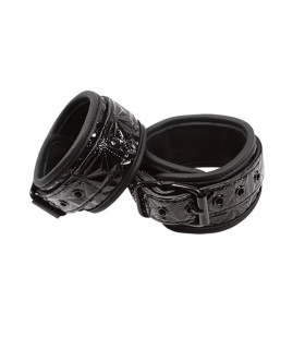 Наручники NS Novelties Sinful Wrist Cuffs, черные - No Taboo