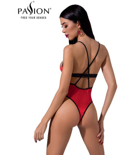 Боди Passion FEMMINA BODY, красное, S/M - No Taboo