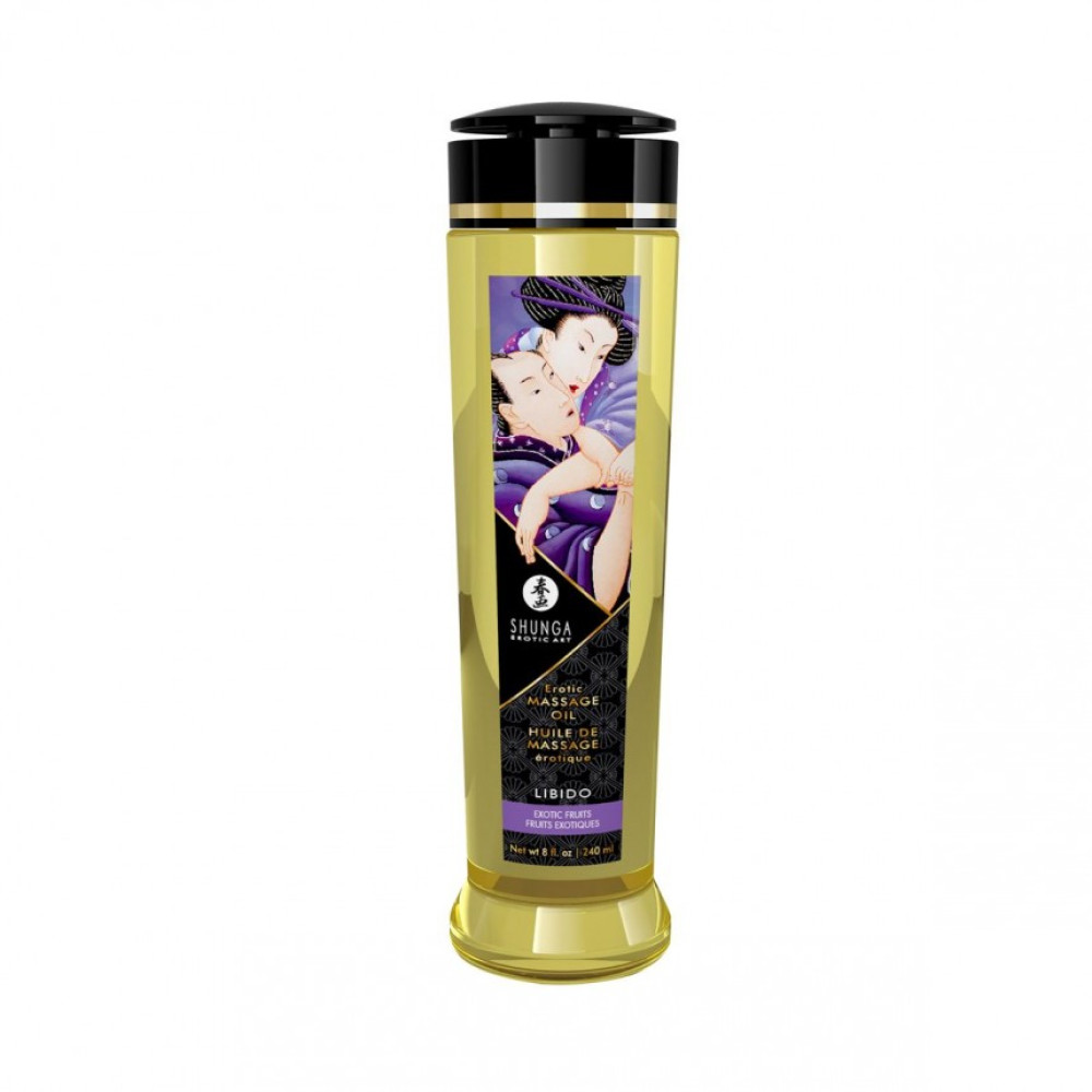 Массажное масло Shunga Erotic Massage Oil Libido/Exotic Fruits, 240 мл (217342), zoom