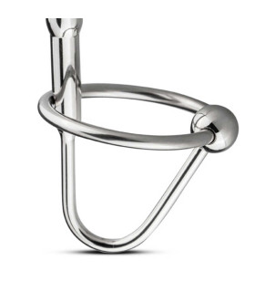 Уретральный катетер с двойным кольцом Prince's Wand - No Taboo