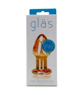 Анальная пробка GLAS, стеклянная - No Taboo