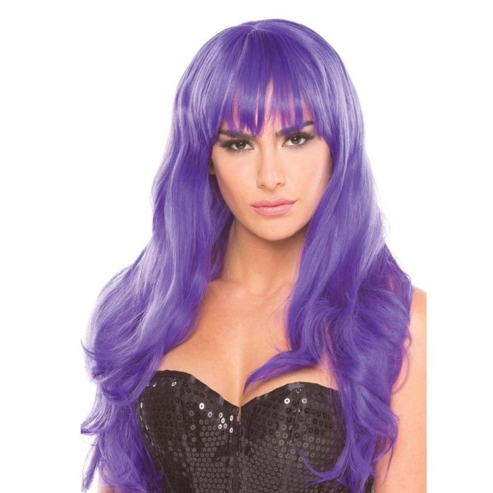 Парик с челкой Burlesque Wig, фиолетовый (41411), zoom
