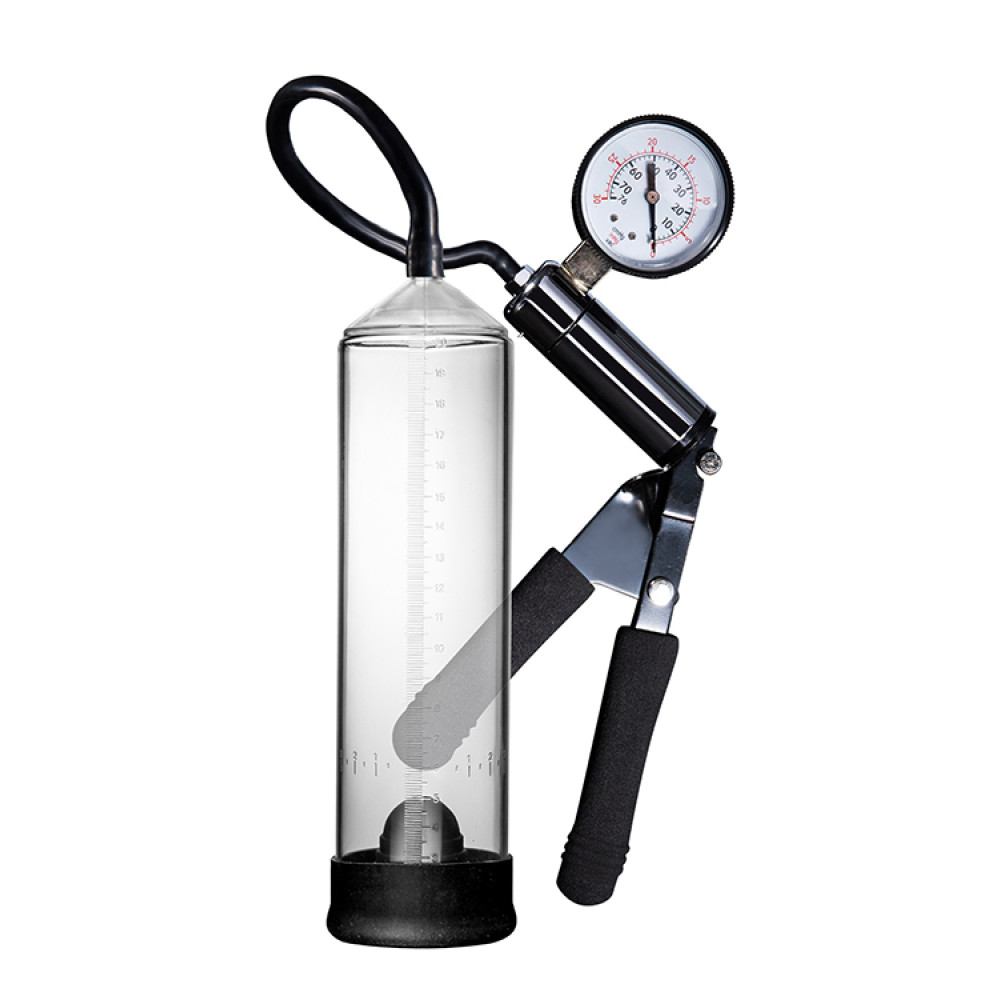 Помпа мужская Dream Toys для увеличения пениса, мега вакуум (Mega vakuum), прозрачная (38011), zoom