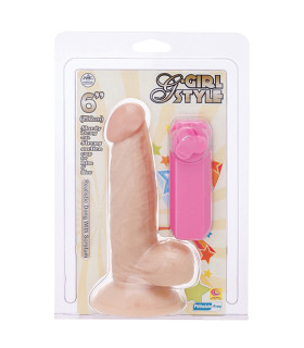 Вибратор реалистичный NMC на присоске, телесного цвета - No Taboo