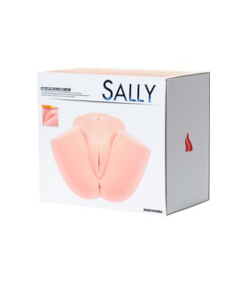 Мастурбатор полуторс миниатюрный Kokos Sally из киберкожи, телесный - No Taboo