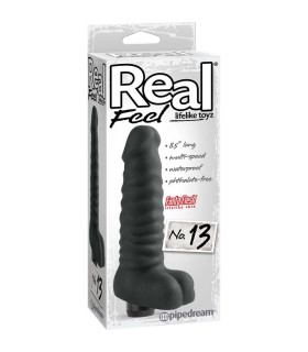 Вібратор реалістичний pipedream мультишвидкісний, чорний - No Taboo