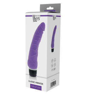 Вибратор реалистичный силиконовый, фиолетовый - No Taboo