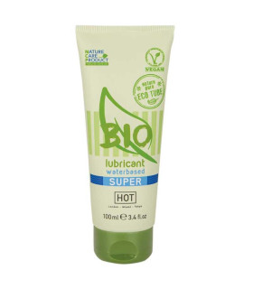 Лубрикант вагинальный HOT BIO Super на водной основе, 100 мл - No Taboo