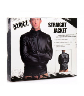 Смирительная рубашка Straight Jacket XL, черная - No Taboo