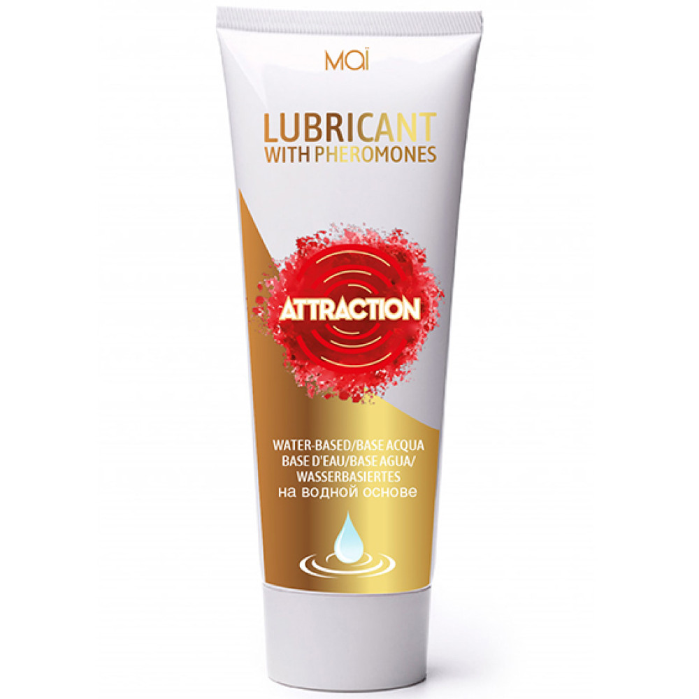 Лубрикант з феромонами Mai Attraction нейтральний на водній основі, 75 мл (39266), zoom