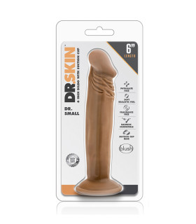 Фаллоимитатор реалистичный на присоске Blush без мошонки, коричневый, 16.5 х 3.8 см - No Taboo