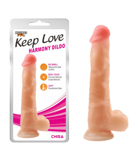 Фаллоимитатор реалистичный на присоске, 24 см, телесный - No Taboo