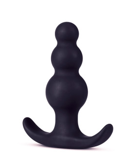 Анальная пробка елочка Anal Adventures, черная - No Taboo