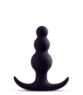 Анальная пробка елочка Anal Adventures, черная - No Taboo