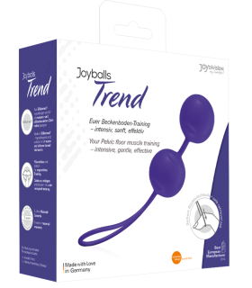 Вагінальні кульки JOYdivision Joyballs Trend, фіолетові - No Taboo