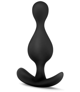 Анальная пробка елочка Anal Adventures, черная - No Taboo