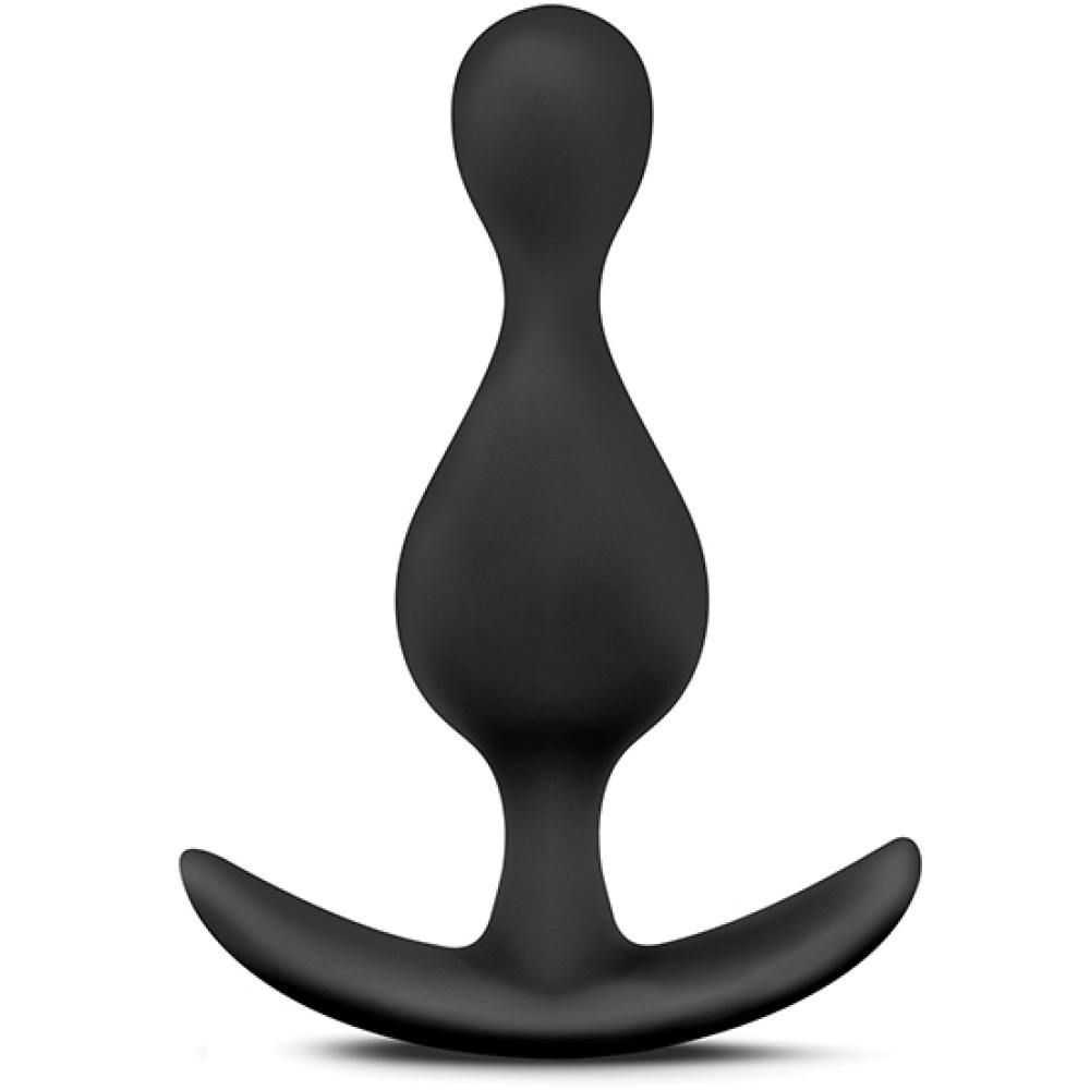 Анальная пробка елочка Anal Adventures, черная (38513), zoom