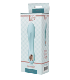 Вибратор Dream Toys Aquatic с двойной плотностью, голубой, 17 х 3.6 см - No Taboo