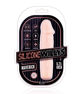 Вибратор Silicone Willys реалистичный, телесный, 15.8 см х 3 см - No Taboo