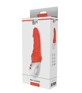 Вибратор Dream Toys Vibes of Love оранжевый, 23.1 см х 5.1 см - No Taboo