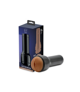 Мастурбатор вагіна Kiiroo Feel Stroker для секс-машини Kiiroo Keon коричневий, 22 см х 8.4 см - No Taboo