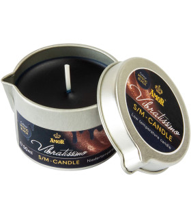 Низькотемпературна Свічка Amor Vibratissimo чорна, 50 мл - No Taboo