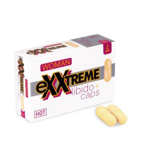 Капсулы для повышения либидо HOT eXXtreme для женщин, 2 шт - No Taboo