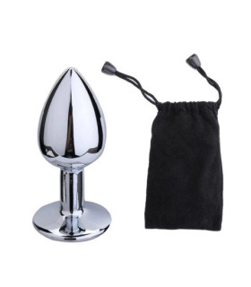 Анальная пробка Flower Beige, размер M (9 см х 3.4 см) - No Taboo