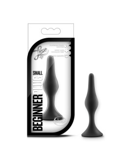 Анальная пробка с присоской, черная, размер S - No Taboo