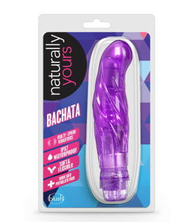 Вибратор многоскоростной Bachata Vibe фиолетового цвета, 16.5 см х 3.8 см - No Taboo