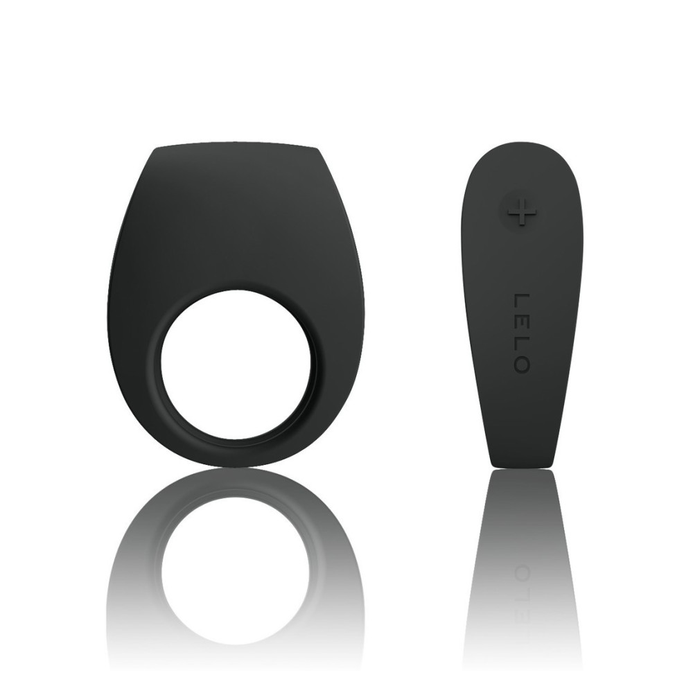 Кільце ерекційне з вібрацією TOR 2 для пари, чорне, 6 см х 2.9 см (43163), zoom