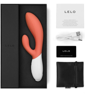 Вибратор-кролик LELO INA 3, кораловый - No Taboo