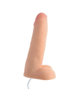 Фаллоимитатор с эякуляцией Squirting Dildo реалистичный, телесный, 20.3 см х 4.8 см - No Taboo