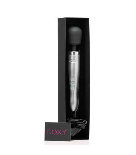 Вибромассажер микрофон DOXY Die Cast Vibrator Silver - No Taboo