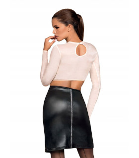 Комплект сексуальной одежды Obsessive Bossy топ и юбка, S/M - No Taboo