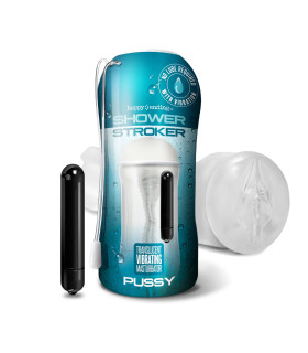 Мастурбатор с вибрацией Happy Ending Просто Добавь Воды! самосмазочный, прозрачный - No Taboo