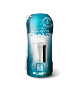 Мастурбатор с вибрацией Happy Ending Просто Добавь Воды! самосмазочный, прозрачный - No Taboo