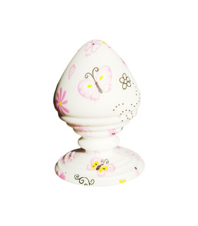 Анальная дизайнерская пробка с бабочками, 9.6 см х 5.8 см - No Taboo