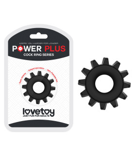 Кільце ерекційне Power Plus Cockring 3, чорне - No Taboo