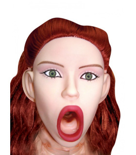 Надувна лялька для сексу Topco, з двома отворами - No Taboo