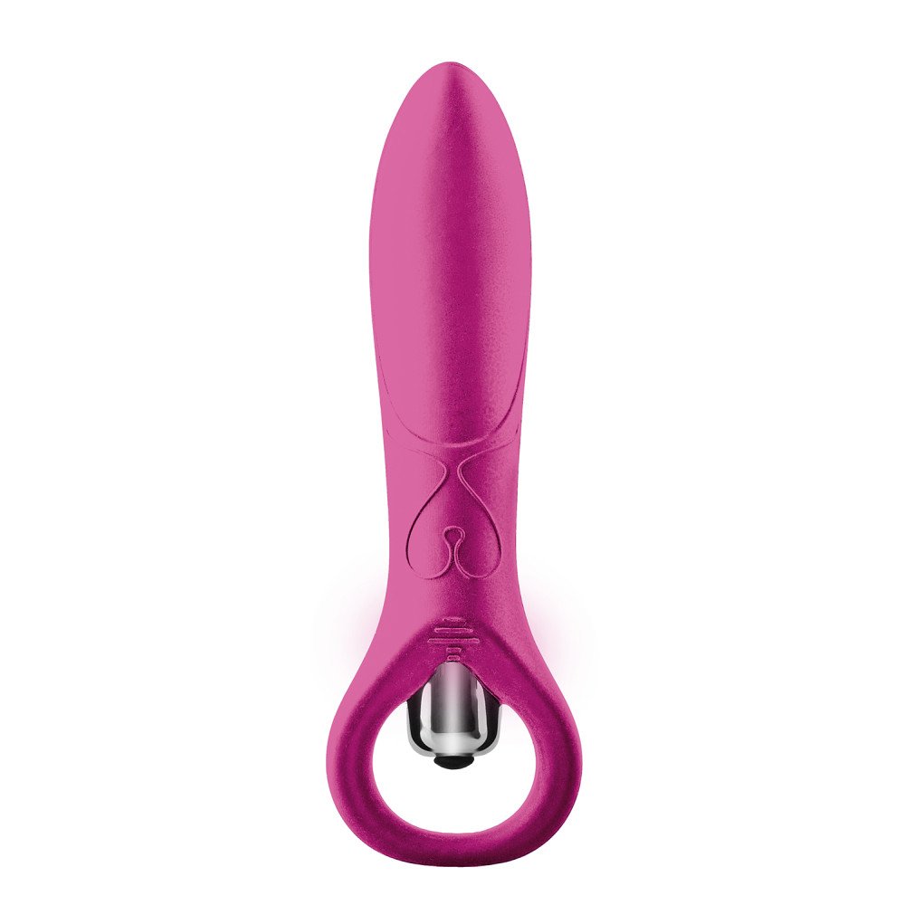 Мини-вибратор для точки G Dream Toys Flirts 10 розовый, 15.5 см х 2.9 см (45978), zoom