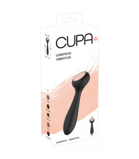 Вибратор с подогревом CUPA Warming Vibrator двухсторонний, 17.3 см - No Taboo