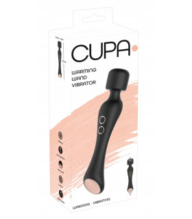 Вибратор микрофон CUPA Warming Wand Vibrator с подогревом, 22.6 см х 4.2 см - No Taboo